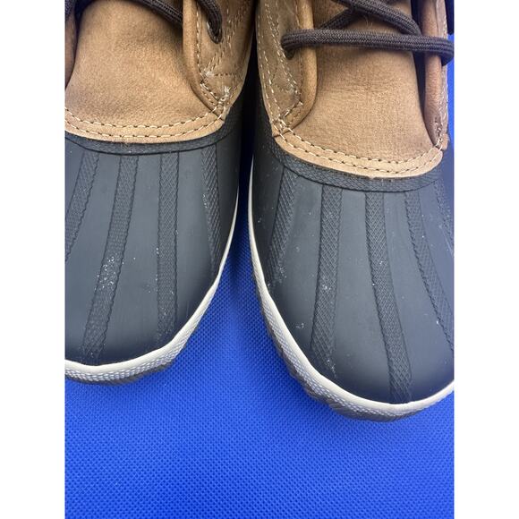 Sperry Breakwater Duck Boots Tan Brown Size 7.5 M Waterproof Memory Foam Comfort - Picture 6 of 14